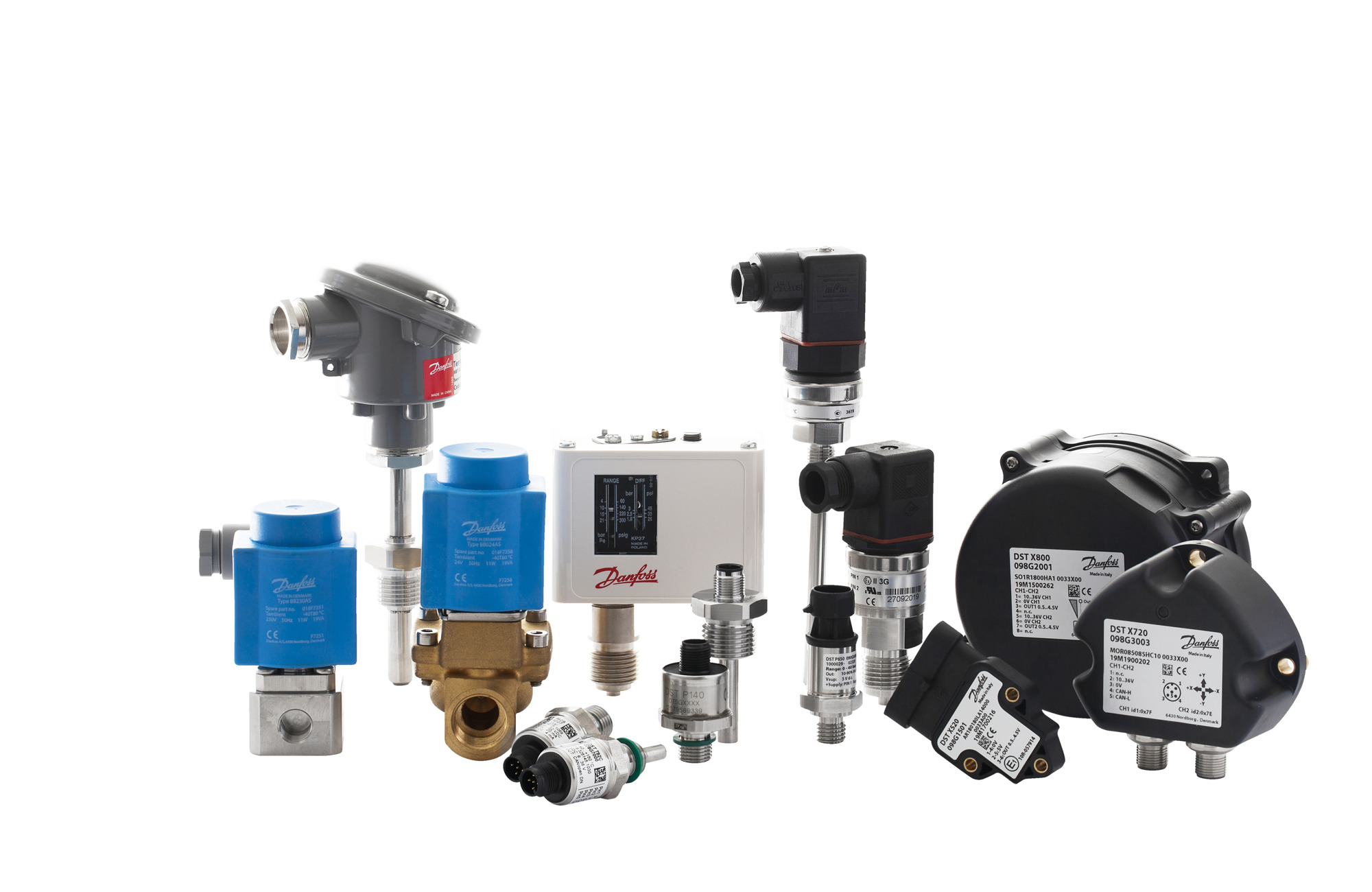 Danfoss MBT3560 — термопреобразователь сопротивления с унифицированным выходным сигналом 4-20 мА Датчик температуры MBT 3560 084Z4032  - Вид №55