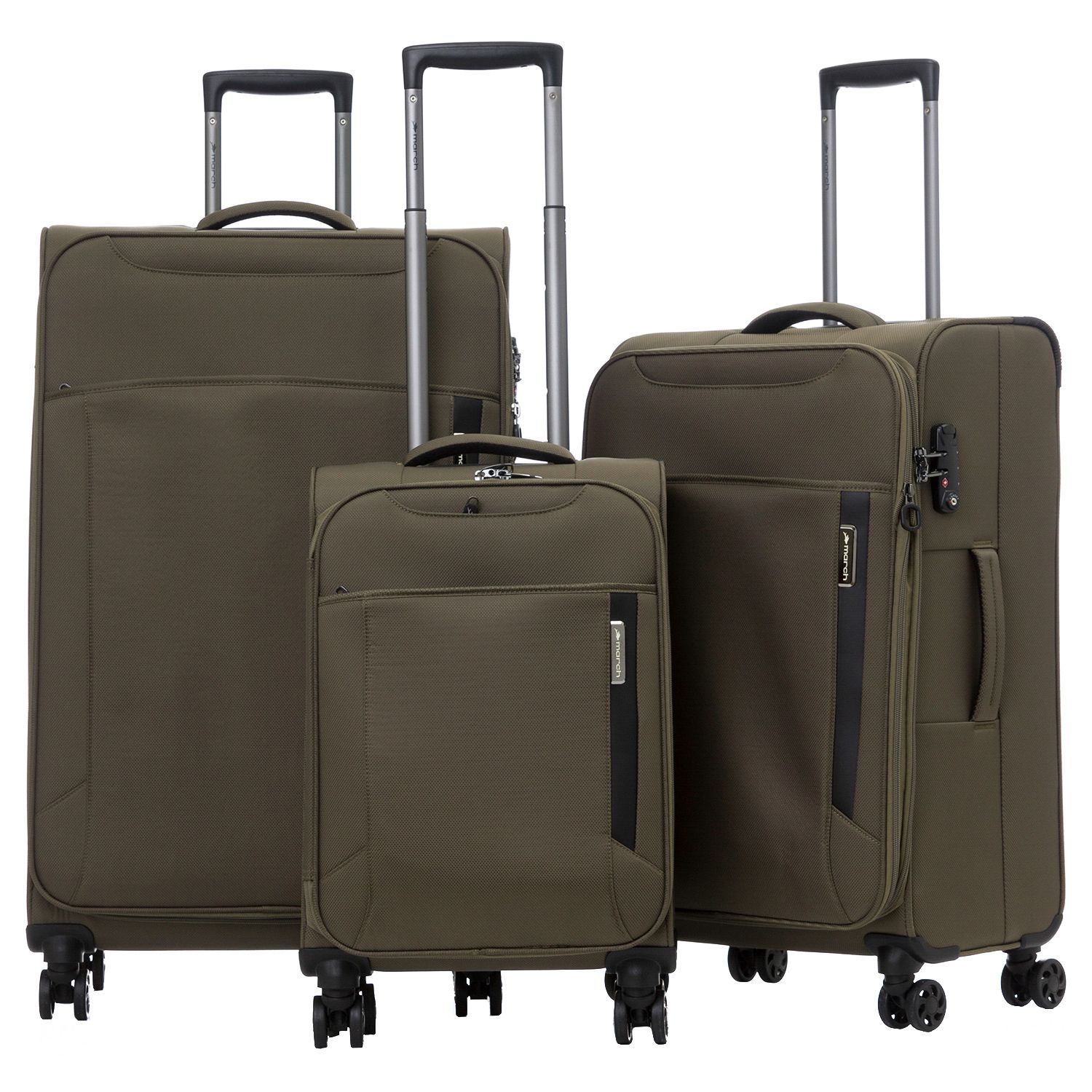 M2550-19-62 Чемодан M2550*62 Medium Luggage March Cloud - Вид №9