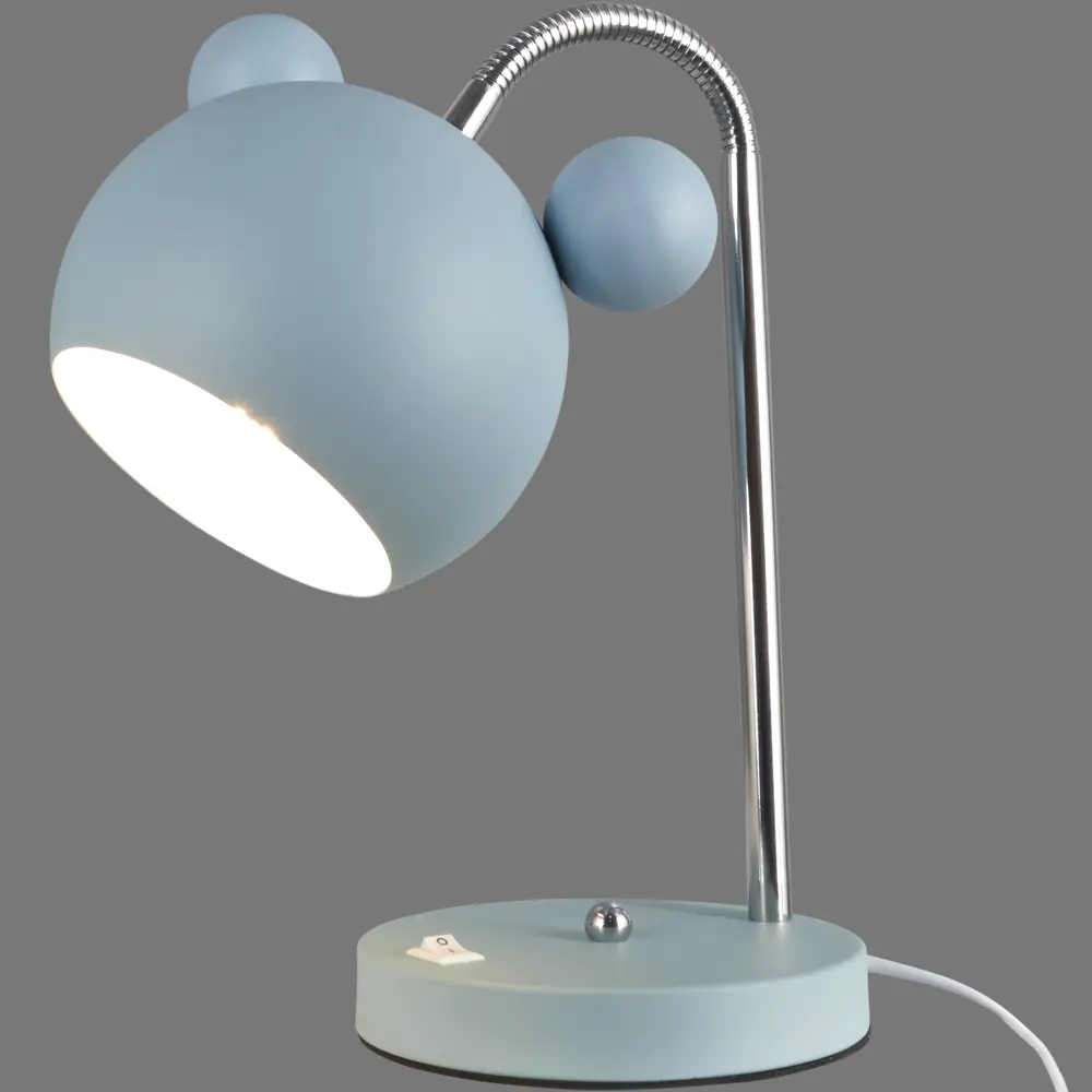 Лампа настольная Panda E27 40 Вт цвет голубой LUMIN ARTE STLM-2208472 - Вид №1