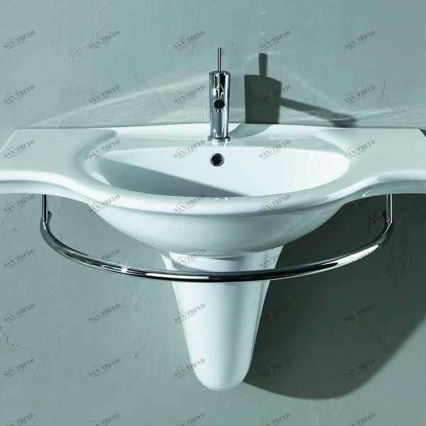 81401640 Полупьедестал для раковины овальная Olympia Ceramica FEDERICA