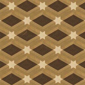 Художественный паркет Da Vinci Щитовой 26-070 Дуб (Гладкая) 500х500 мм.