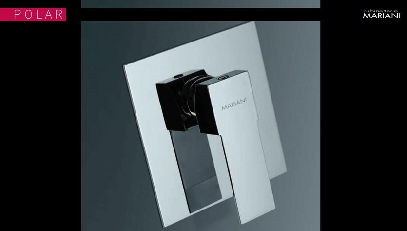 Rubinetterie Mariani Смеситель для душа, однорычажный, с тарелкой Polar 179-pa - Вид №1