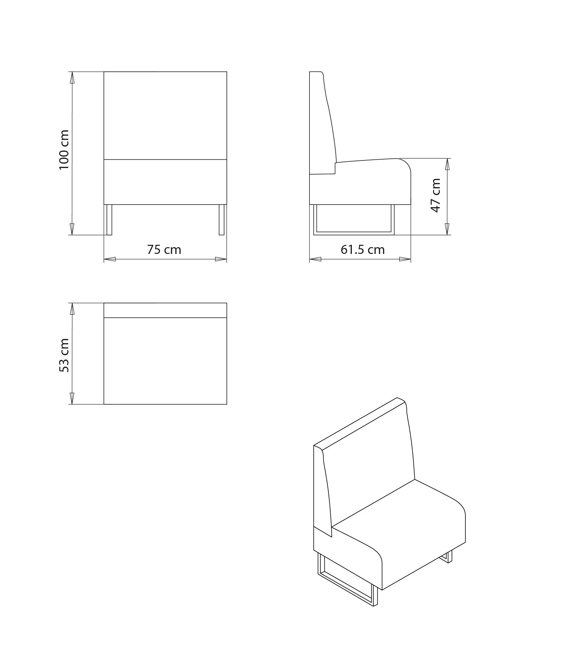Линейный модуль ткани Et al ARCH-00067722 - Вид №2