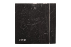 15943504 Вентилятор -100 CZ MARBLE BLACK DESIGN-4C Soler&Palau Silent