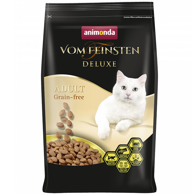 ПР0036157 Корм для кошек Vom Feinsten Deluxe Grain-free беззерновой сух. 1,75кг Animonda 