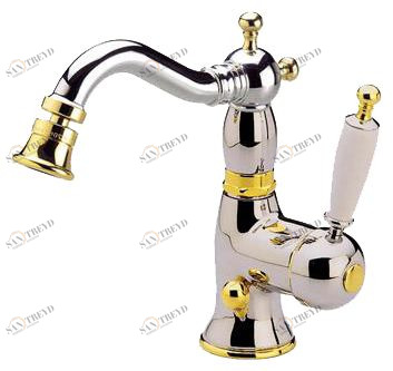 Смеситель MIGLIORE Oxford ML.OXF-6323.CRDO для биде - хром/золото ML.OXF-6323.bi.CRDO