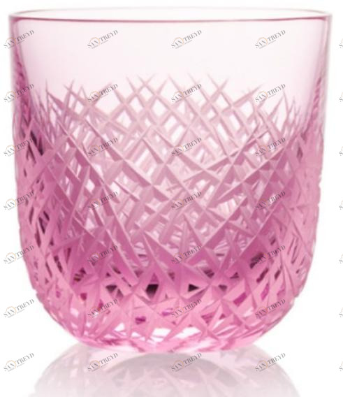 Rückl Хрустальный стакан для воды Pink sun-id-1370462