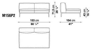 B&B Italia Секционный угловой диван в коже Michel sun-id-1423075 - Вид №31