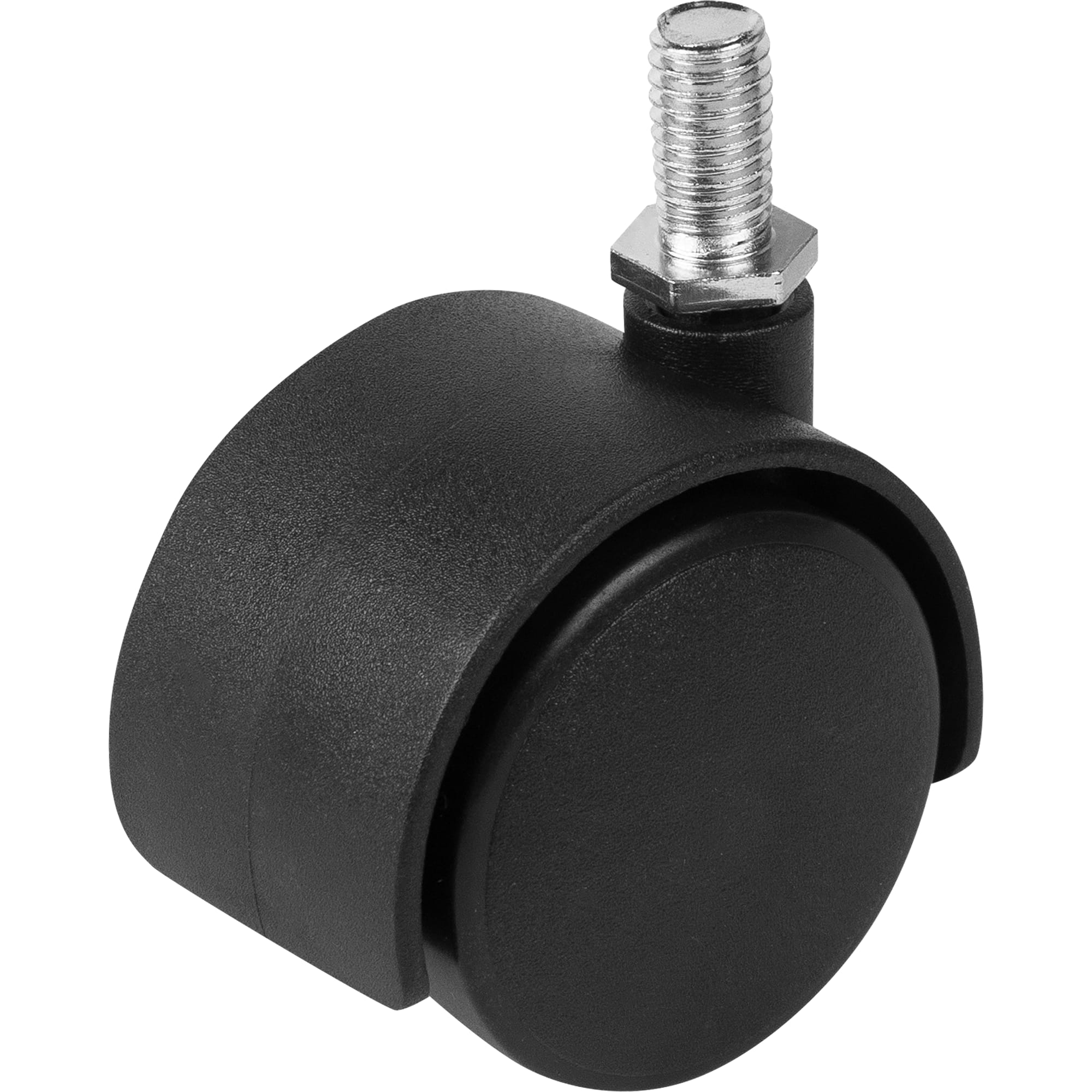 82597650 Колесо для мебели поворотное, без тормоза, с резьбой 40 мм, до 30 кг Santreyd 