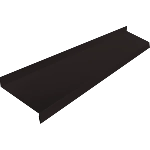 Отлив 2000x150 мм 0.45 мм RAL 9005 88883837 STLM-2091441