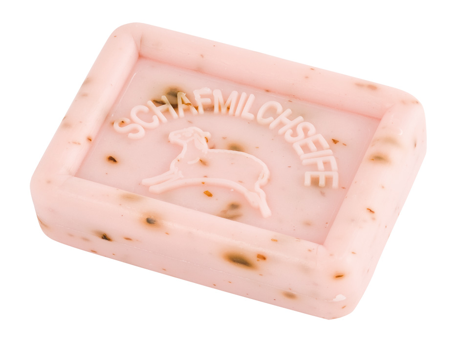 981126 Мыло из овечьего молока с розой Buerstenwelt 