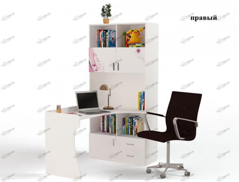 Стол-стеллаж ABC-KING Princess правый 4631147955500