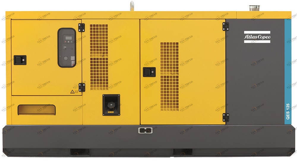 Генератор дизельный Atlas Copco QES 125 в кожухе sun-id-1035041