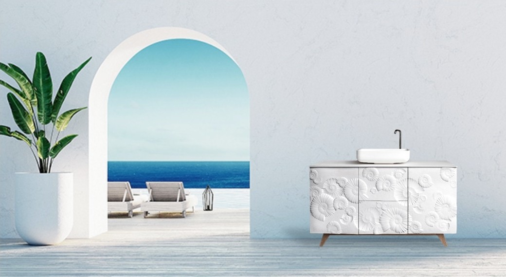 2603 Mobile bagno Ammoniti Bianchini&Capponi STONELIGHT Bianchini Capponi  - Вид №6