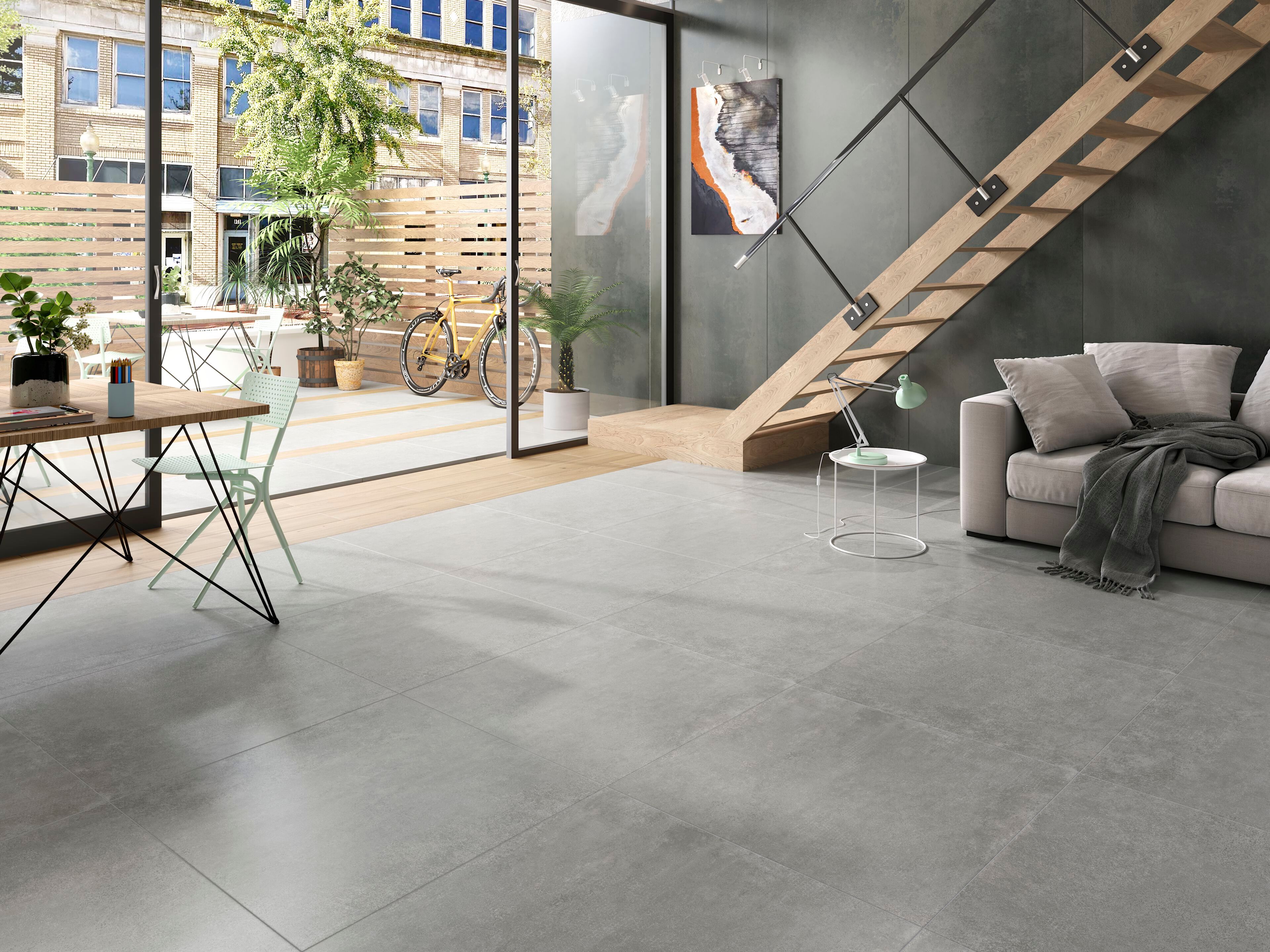 Пол / керамогранит с эффектом цемента Kaleseramik плитка ARCH-00115940 - Вид №1