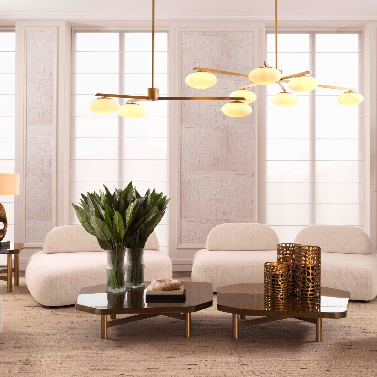 Модульный тканевый диван Eichholtz резиденция ARCH-00067649 - Вид №1