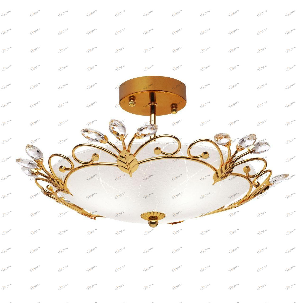 Потолочный светильник Silver Light Lotos 838.58.3 SILVER LIGHT LOTOS GOLD 202045 Белый;золото 