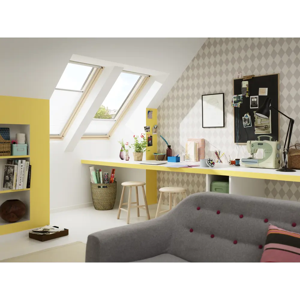 Окно мансардное Velux GZR CR02 3050 дерево/алюминий 55x78 см 17810616 STLM-2163562  - Вид №1