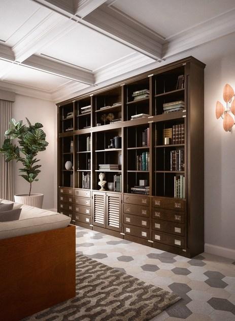 Caroti Угловой диван с тумбой под ТВ и книжным шкафом Via montenapoleone sun-id-1514472 - Вид №3