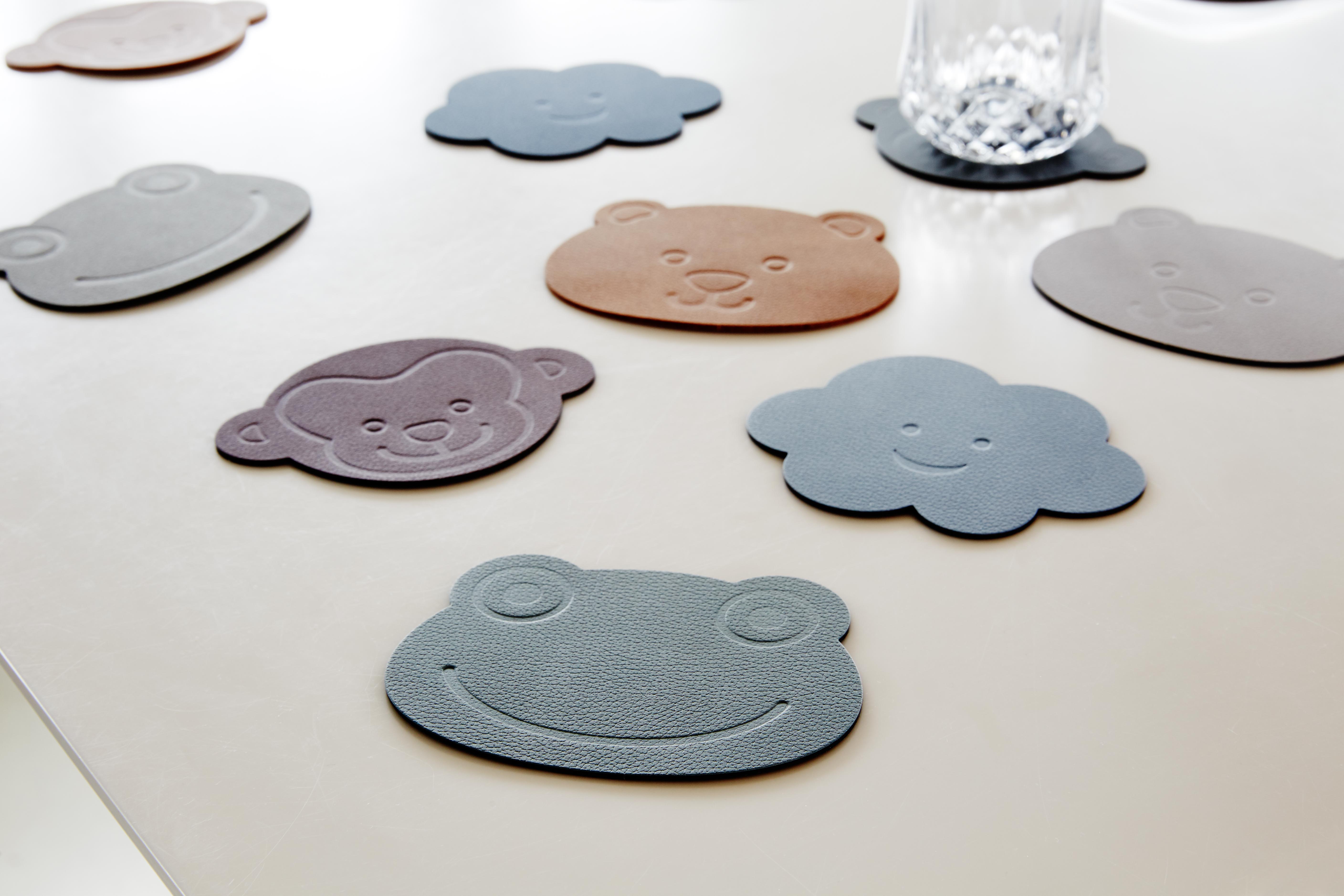 983384 NUPO pastel green подстаканник лягушонок диаметр 12 см, толщина 1,6 мм;LIND DNA  - Вид №1