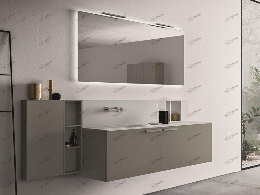 Cerasa Подвесной туалетный столик с зеркалом Cartabianca sun-id-1461304