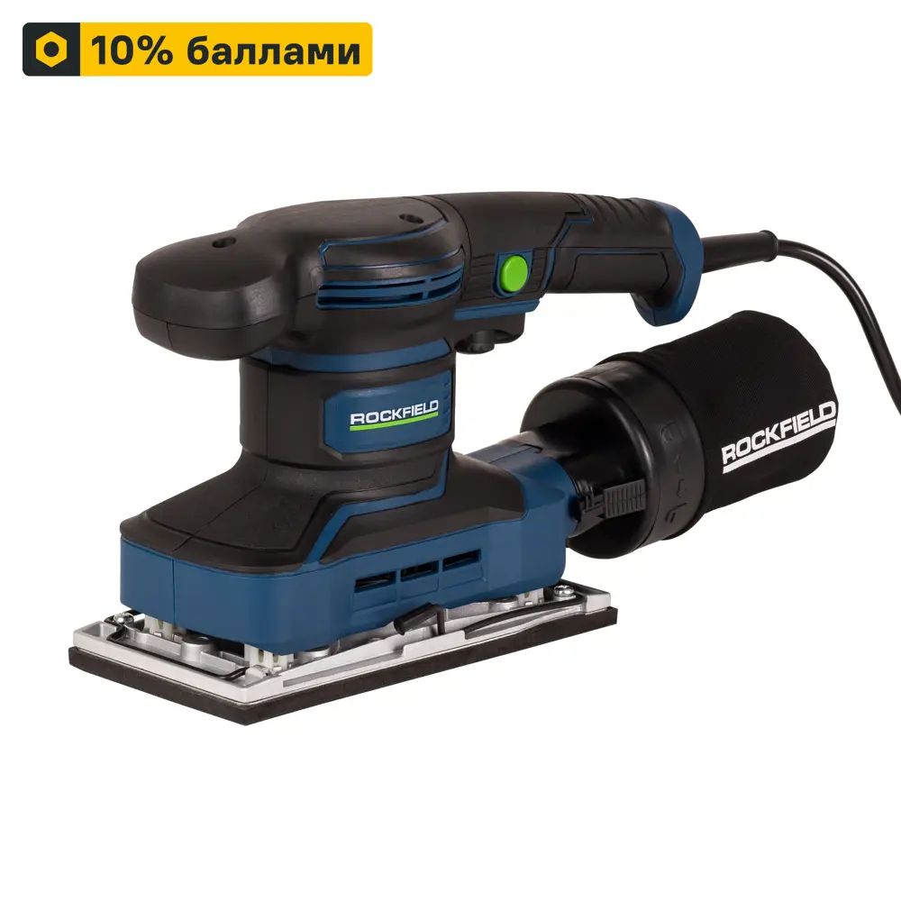 Вибрационная шлифмашина Rockfield RF26FS с регулировкой скорости 89366509 STLM-1484424