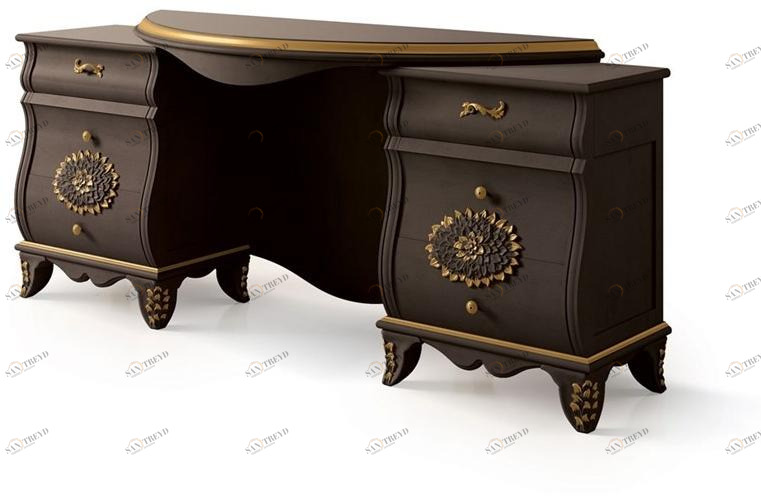 Carpanese Home Туалетный столик из дерева Heritage 6277