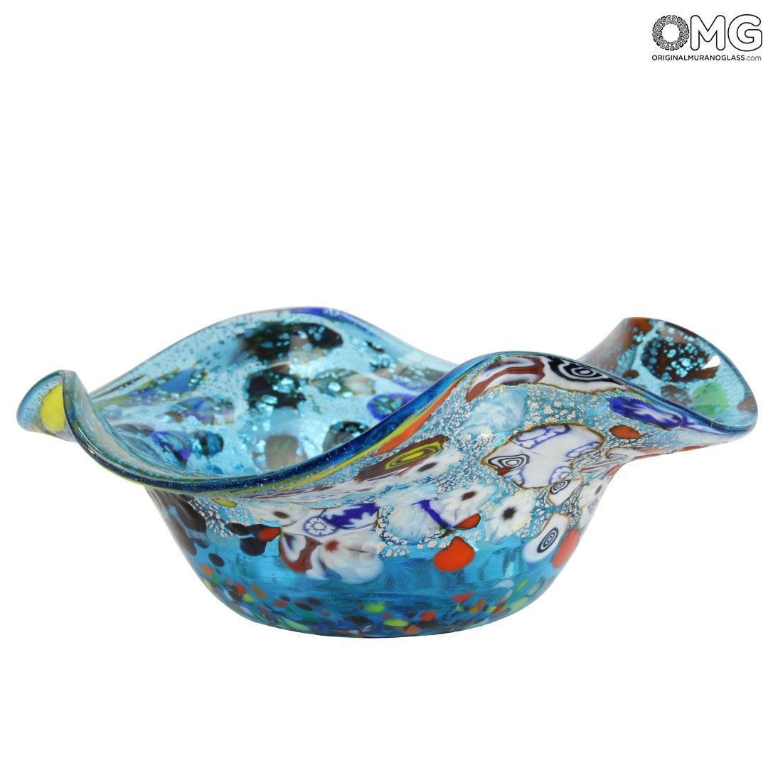 4853 ORIGINALMURANOGLASS Вазочка 19 см  - Вид №1