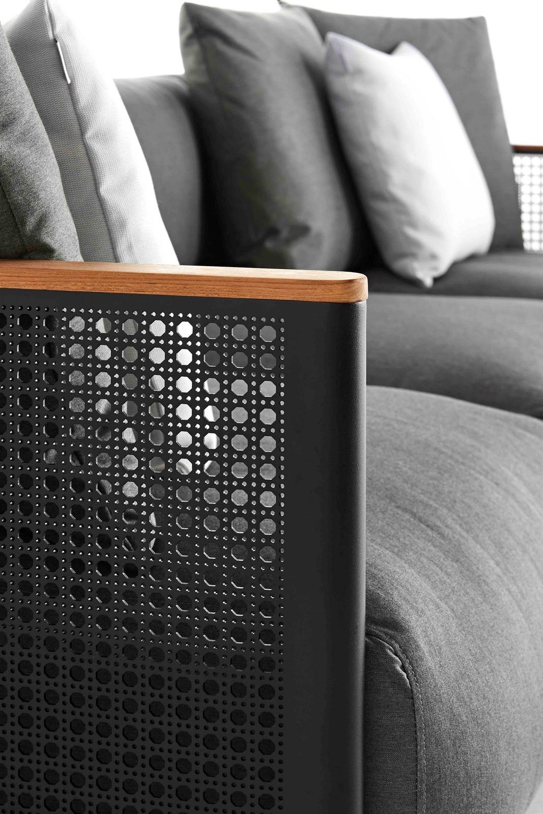 Термокрытая ткань и алюминиевый садовый диван GANDIABLASCO Bosc ARCH-00049093 - Вид №6