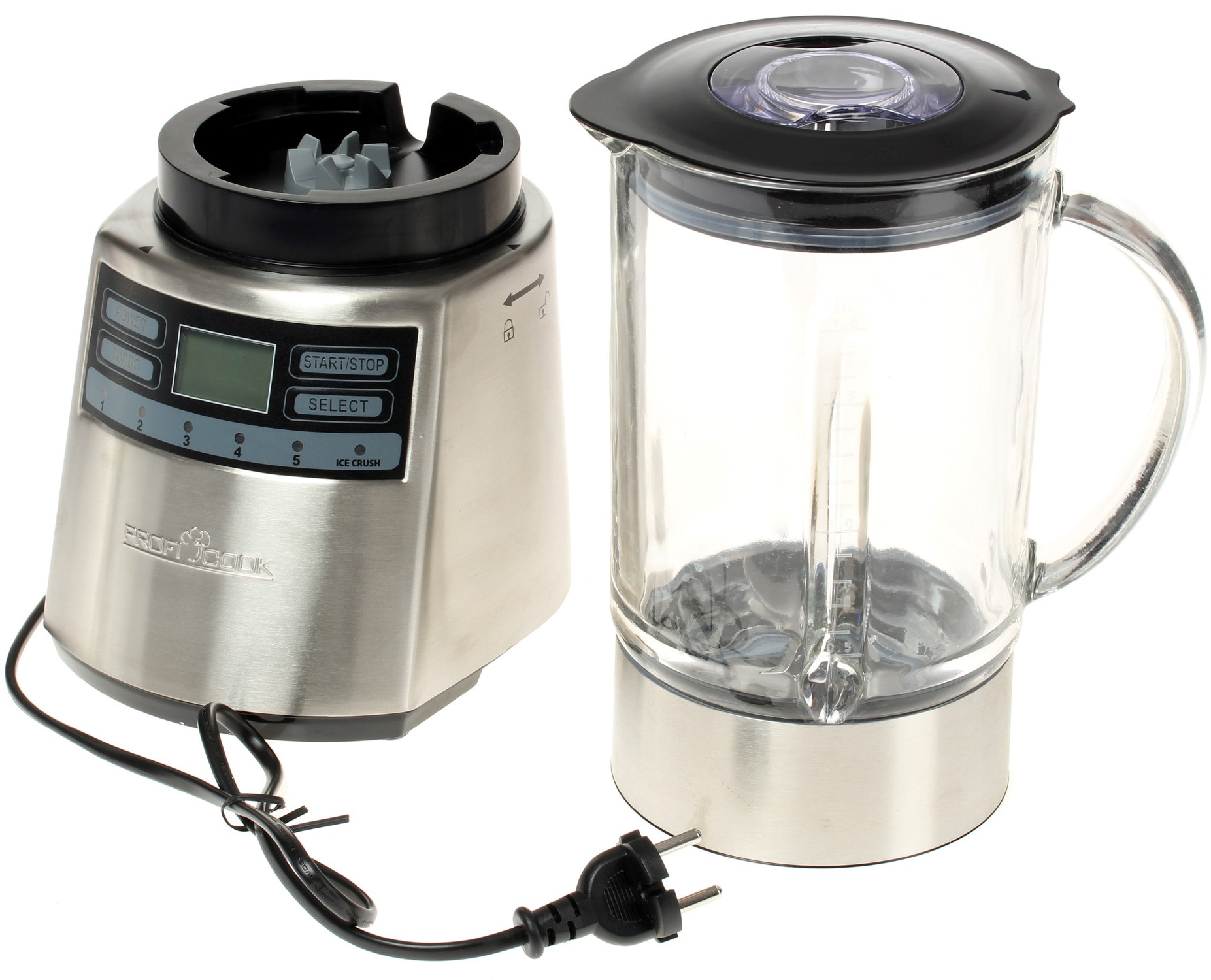 6676048 Блендер стационарный Profi Cook PC-UM 1006 серебристый ProfiCook STDN-0092819 - Вид №5