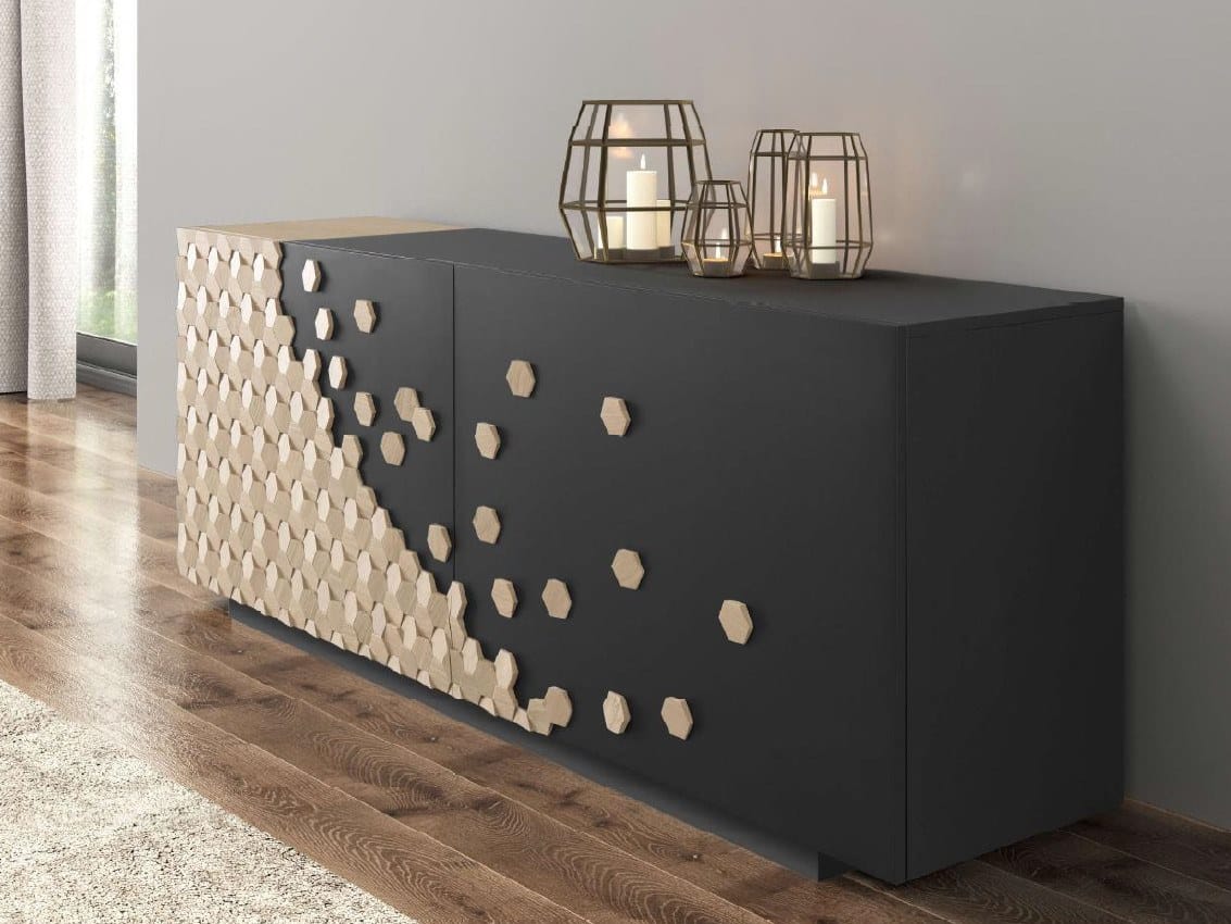 Шкаф с распашными дверями animovel Hexagone ARCH-00094276 - Вид №3