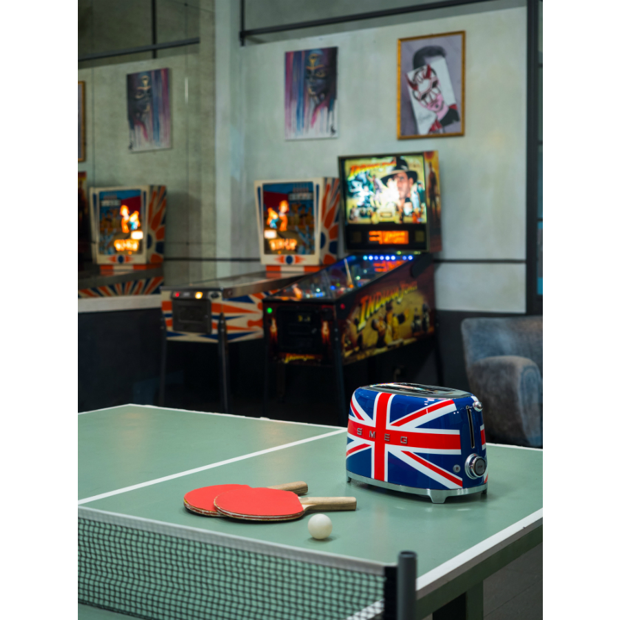 Тостер на 2 ломтика TSF01, британский флаг Smeg TSF01UJEU - Вид №3