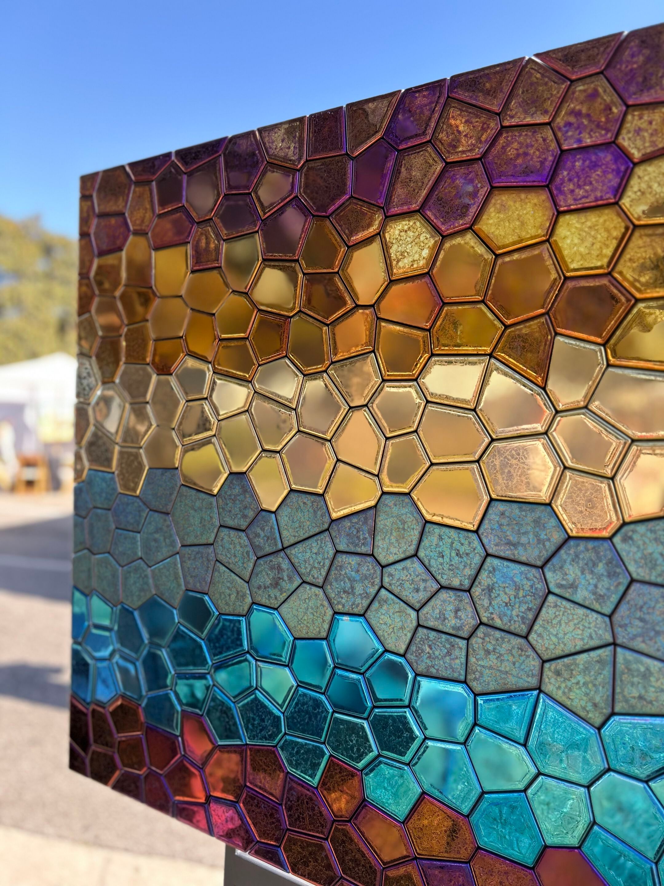 Декоративный предмет стеклянной стены PlusObject Polygonal Mosaic ARCH-00151215