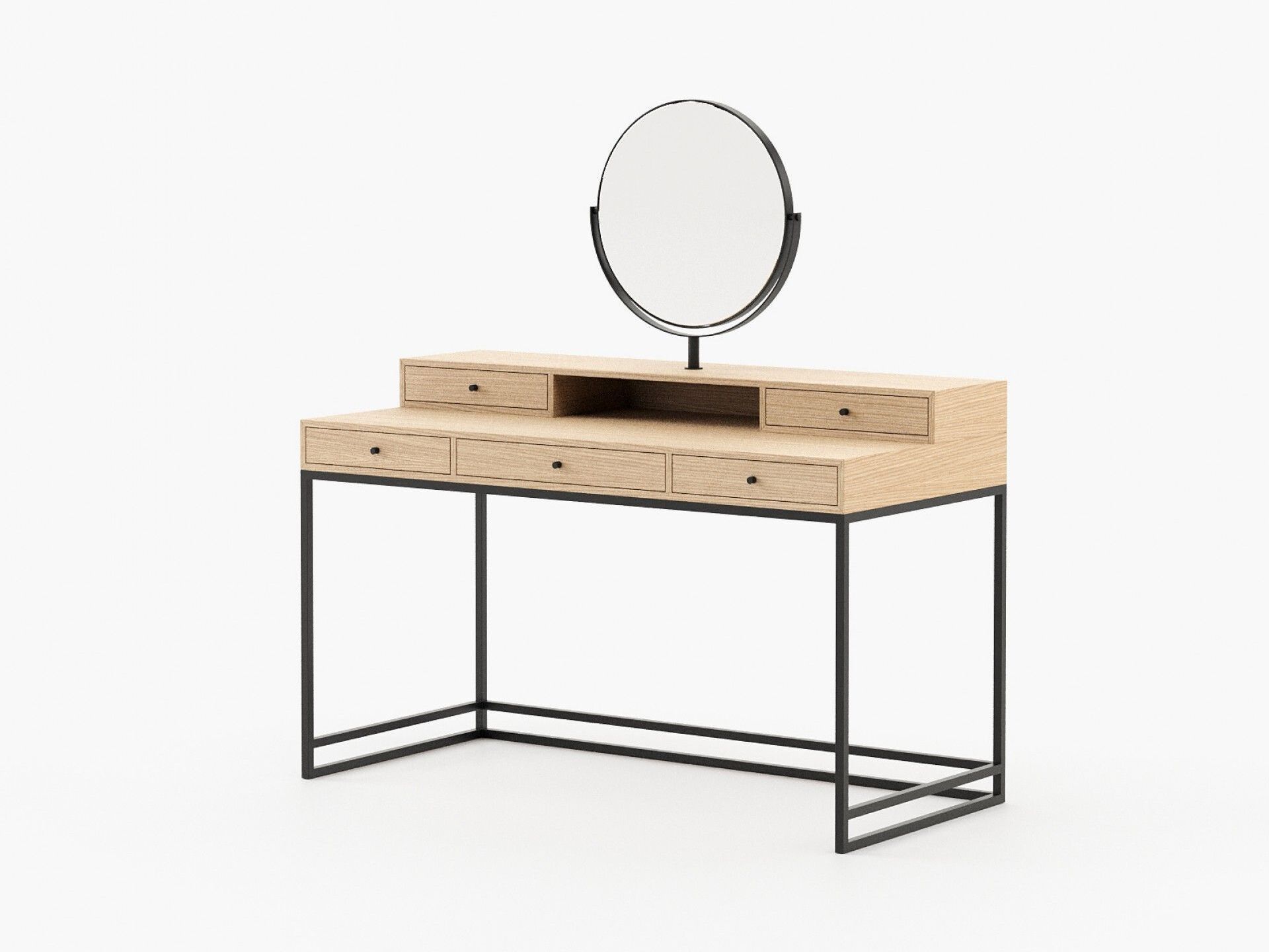 Шкаф для туалетных принадлежностей из грецкого ореха Laskasas D'Arc ARCH-00119759 - Вид №6