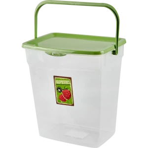 Контейнер с крышкой Spin&Clean VITAmania 6 л пластик прозрачный