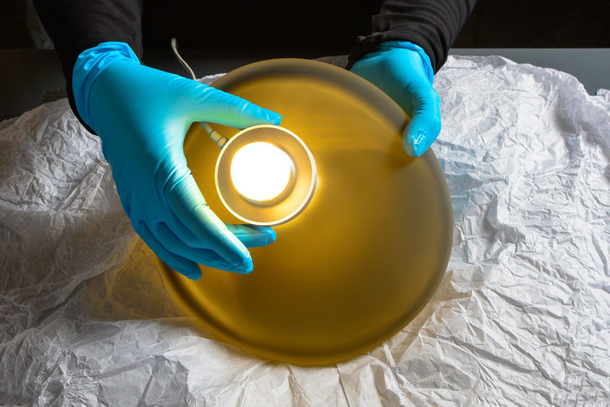 Стеклянный светодиодный подвесной светильник A-N-D Pebble ARCH-00034848 - Вид №35