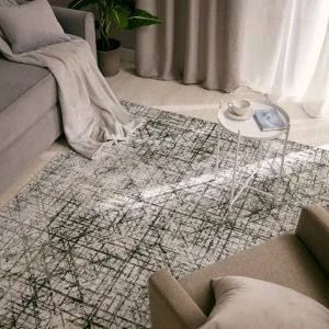 Ковер вискоза Isphahan 84492 Silver 80x150 см цвет серый 83271535 STLM-2137180