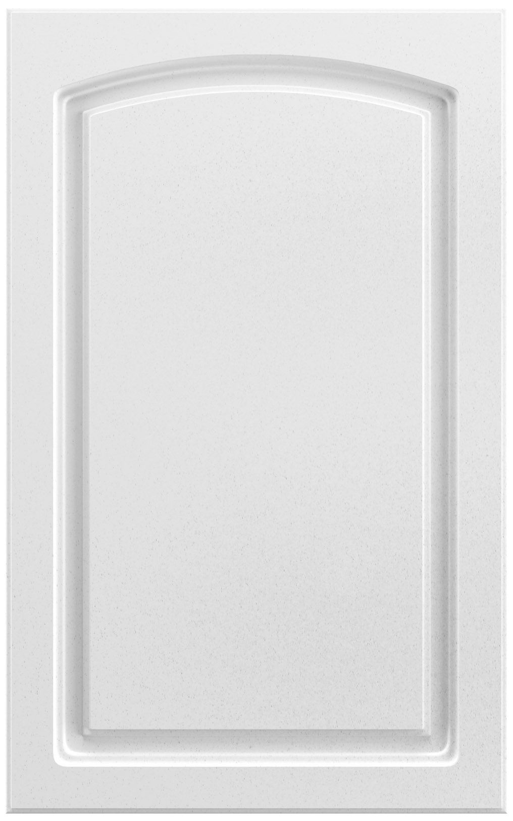 Фасады для кухни Классика Фрезеровка «Арка+» Белый металлик Аляска №526 SIDAK SIST2490-47