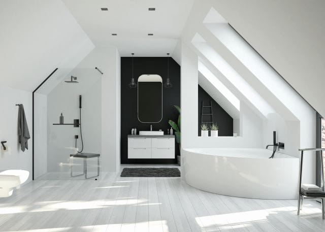 Акриловая угловая ванна с гидромассажем HOESCH iSensi ARCH-00069944 - Вид №2