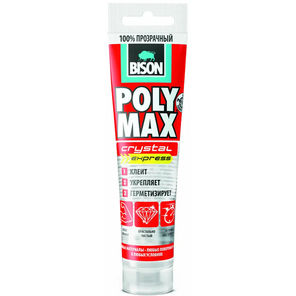 Клей-герметик специальный Polymax, 115 г BISON STLM-2197595