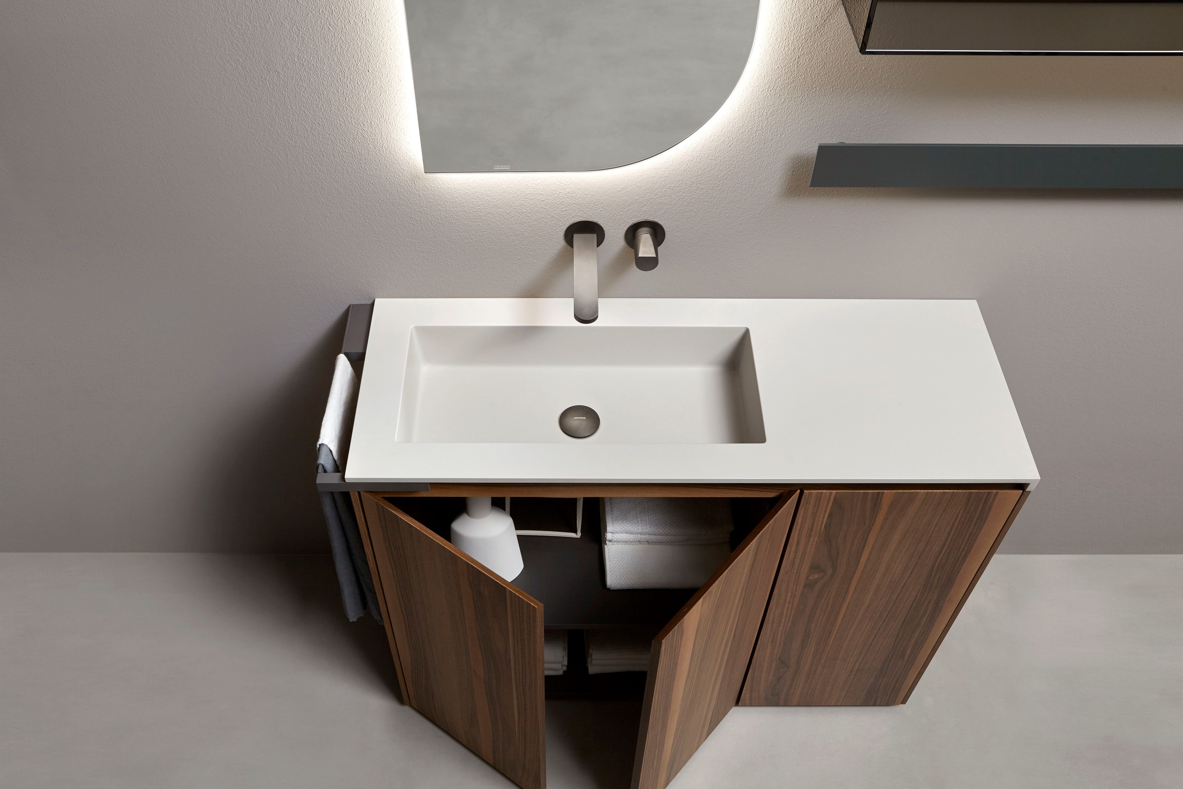 Напольный умывальник с дверцами Antoniolupi Piana ARCH-00004523 - Вид №8