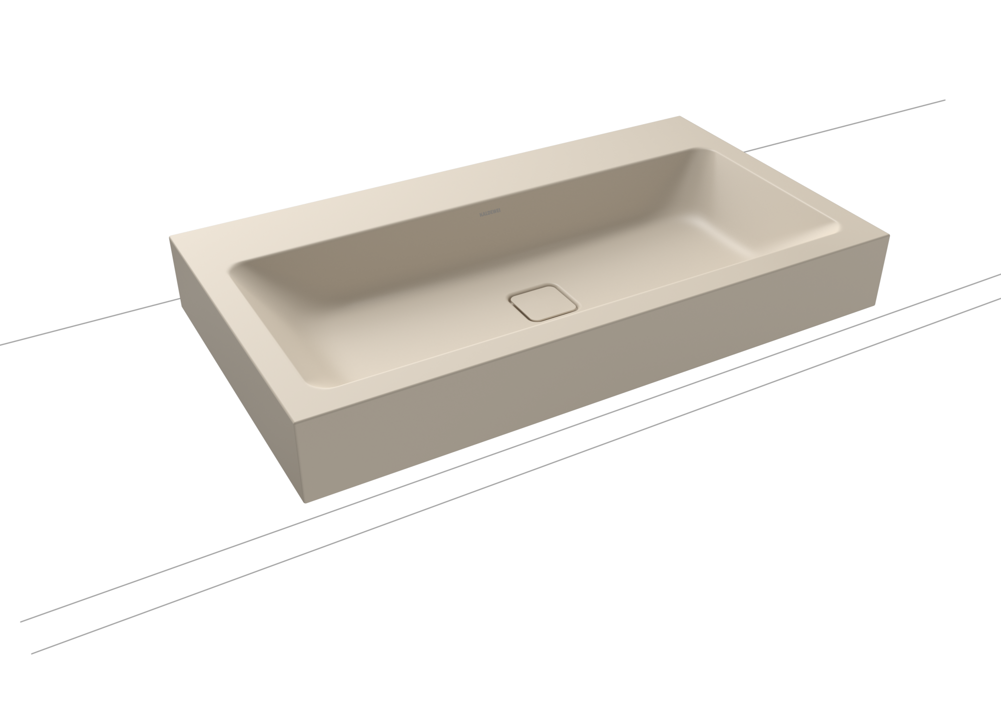 Умывальник KALDEWEI Сталь эмалированная 3086 443 теплый бежевый 20 30863319443