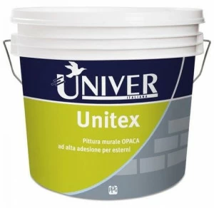 UNIVER Матовая краска для наружных работ с высокой адгезией