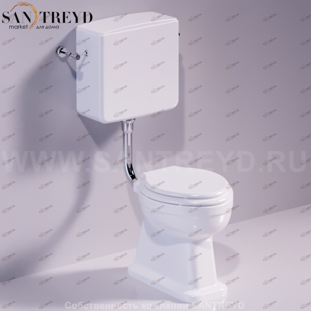 LO901BIANCO Компакт унитаз с бачком Белый Simas Londra Италия