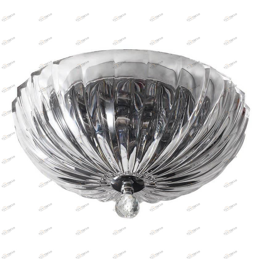 Потолочный светильник стеклянный хром Newport 62004/PL clear NEWPORT ФЛОРИСТИКА 00-3890697 Хром 