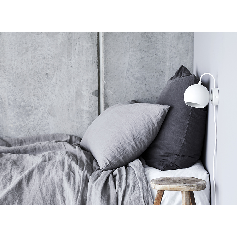 475066011 Лампа настенная ball, D12 см, белая матовая Frandsen  - Вид №1