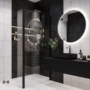 Плитка настенная Culto Martis 25x50 см 1 м² матовая цвет темно-серый 89341457 STLM-2078592