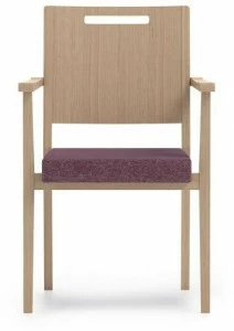 PIAVAL Штабелируемый тканевый стул с подлокотниками Swing | health & care 32-15/3