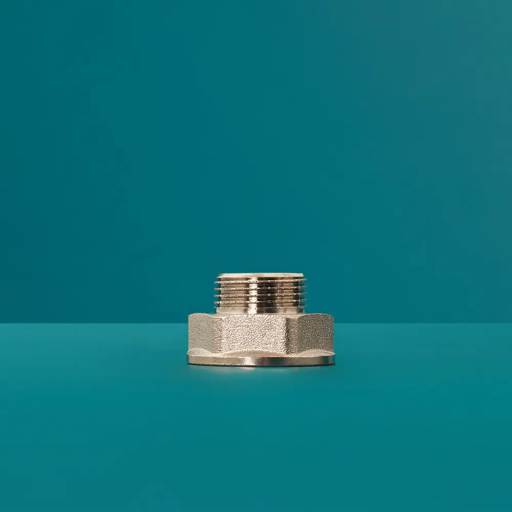 91448189 Переходник РМС 12BH 3/4"х1/2" никелированная латунь STLM-0800237