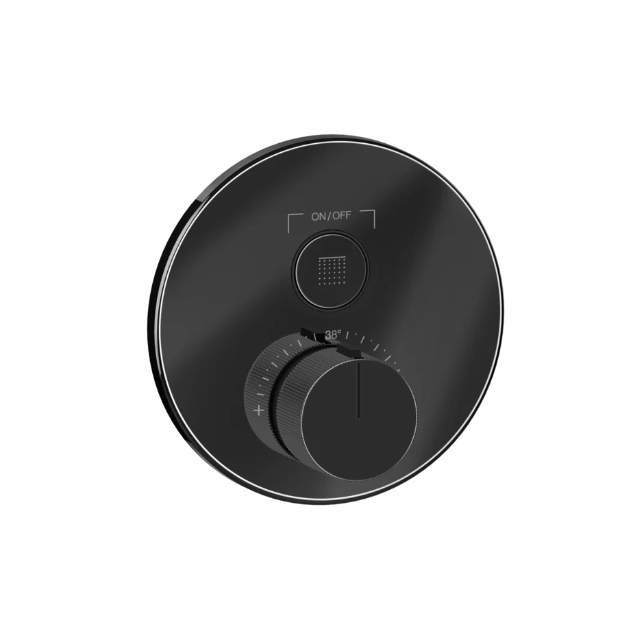 Смеситель для душа 38711 706 Gessi Hi-fi ЧЕРНЫЙ МЕТАЛЛ PVD 38711706